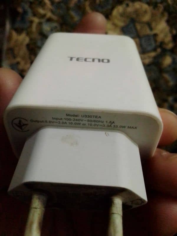 Tencno original 33watt fast charger hot 40 pro ka original charger ha. 6