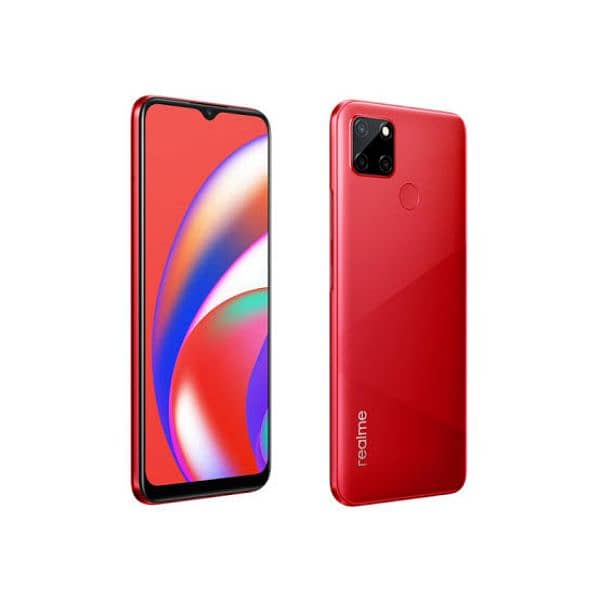 realme c12 with box no charger 1