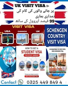 Visit visa walo k liya Jobs)(Visit visa Uk Canada Usa )99aprved ratio