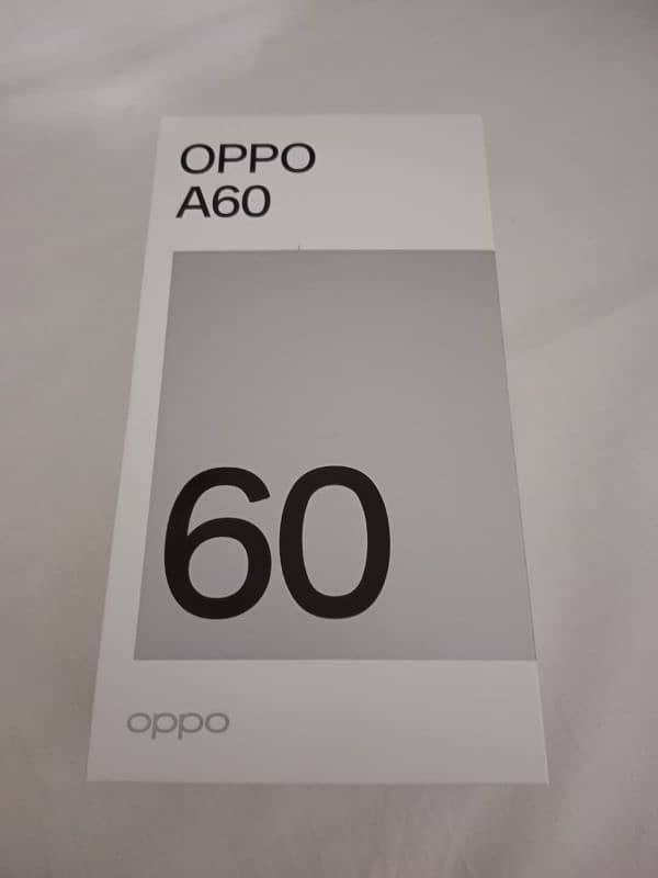 OPPO A60 8GB RAM 256GB RAM 1