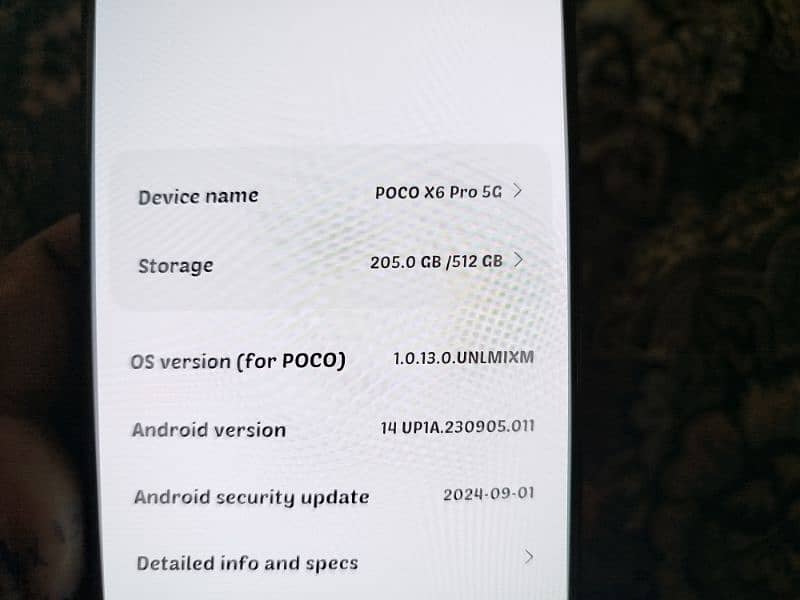 Poco x6 pro 5g 12/512  10/10 In Warranty Just like new slightly used 10