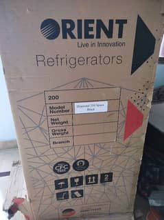 Brand new Box Pack Orient Refrigerator Diamond series