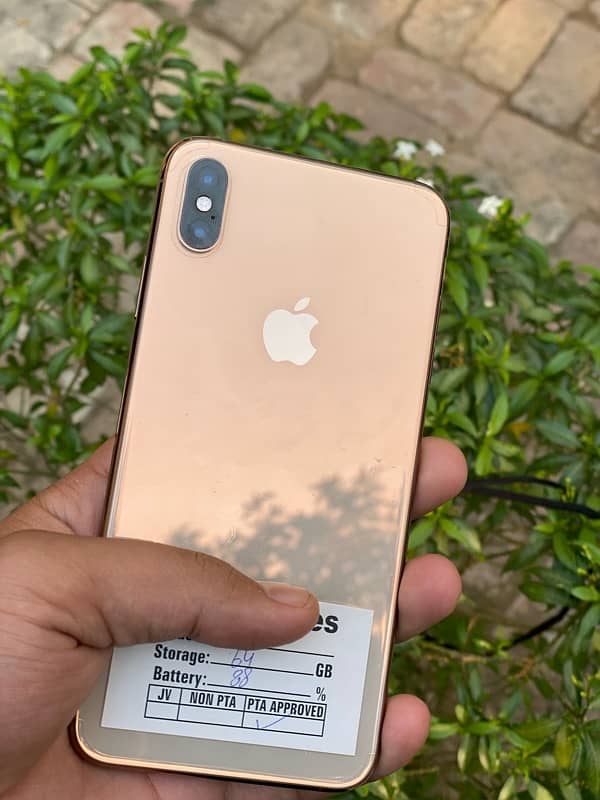 IPhone xs max pta approved 64gb for sale 0