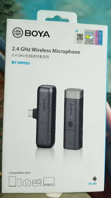 Boya Wireless Mic from Dubai, Orignal Boya Microphone BT Rode DJI Mic 0