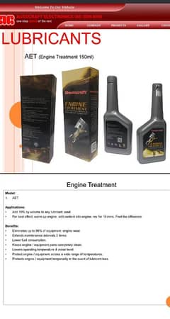 Auto craft engine treatment