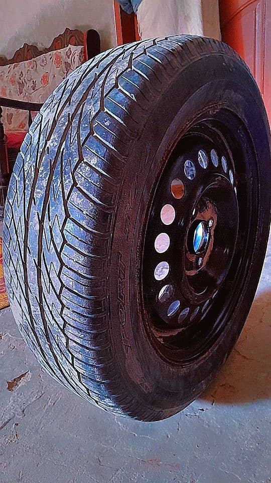 Honda City 4 Tyres with rim ( 185/65R15) 3