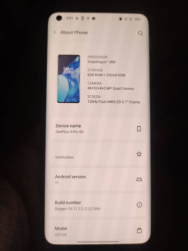 Oneplus 9 Pro 8/256 Urgent Sale 3