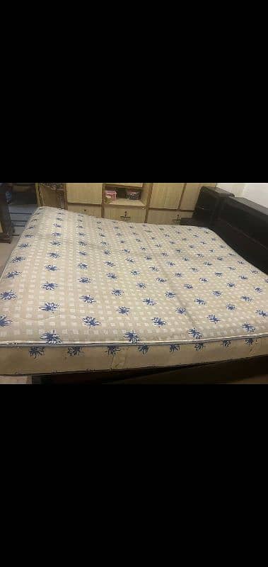 bed with mattress 3