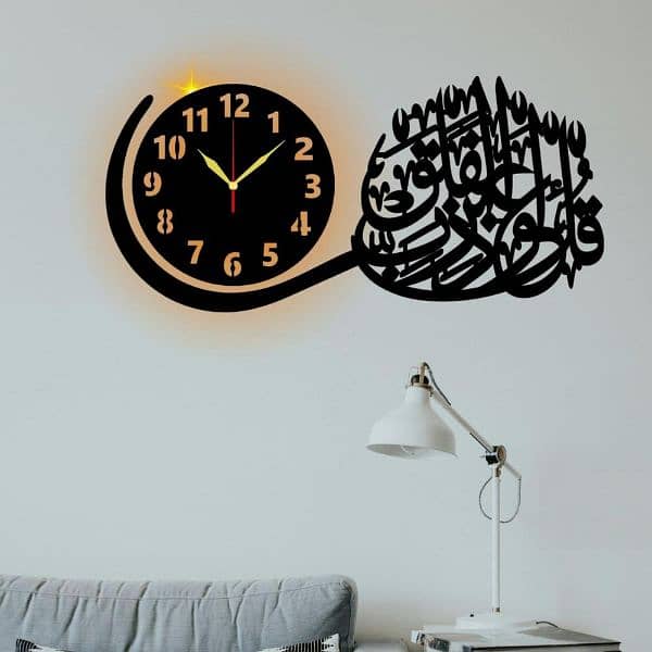 islamic wall clock 0