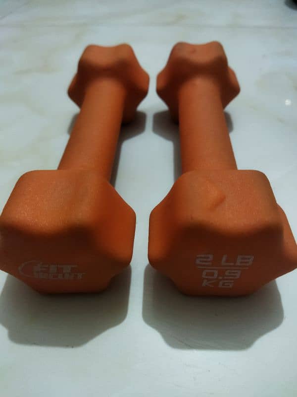 Neoprene Dumbbell with Non-Slip Coating 0.9kg 0