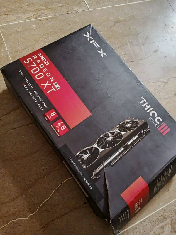 xfx Rx 5700xt thioc ultra III TRI fan edition 5