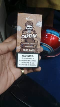 vape pod Captain Disposable - 6000 puffs