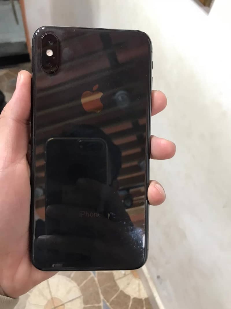 IPHONE XS MAX 512 FACTORY UNLOCK NON PTA ONLY PHONE 75% 0