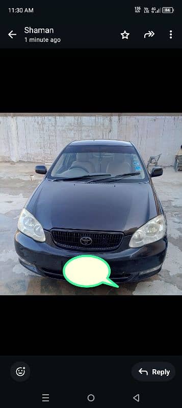 Toyota Corolla XLI 2008 0