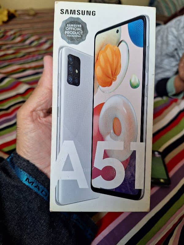 Samsung A51 6/128 full box good condition 5