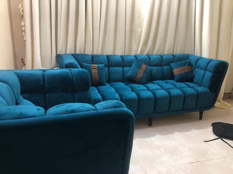 Emerald Green  Sofa Set 0