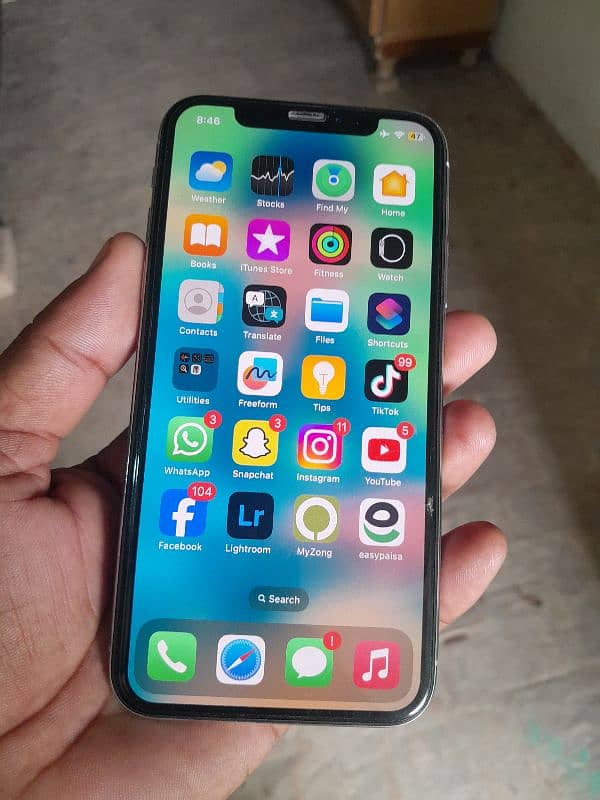 IPhone x 256GB non PTA factory unlock 0