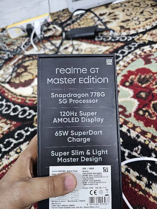 Realme GT Master Edition 8/128 full box 6