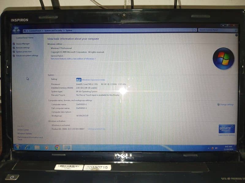 Dell Ispiron Core i3 3rd Gen 0