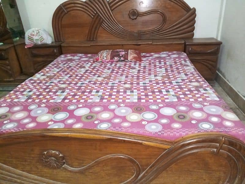 DOUBLE BED WITH FOAM FOR SALE! 1