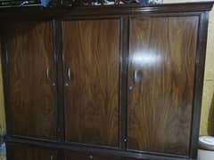 wood cupboard