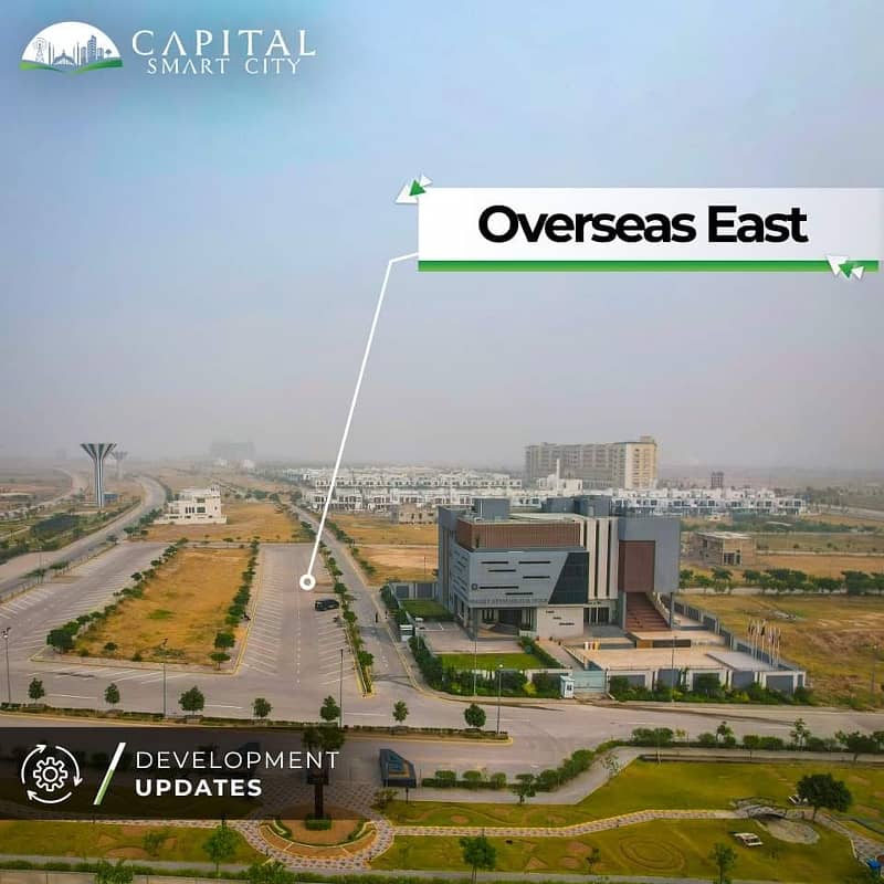 Overseas Central, Sector A, 12 Marla Plot Available For Sale 1