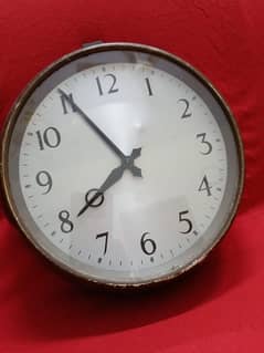 Vintage wall clock . made England