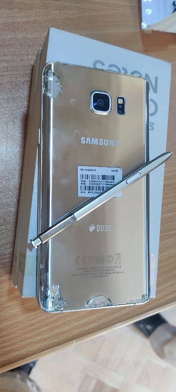 samsung Galaxy Note 5 with IMEI matched  box (Duos original C Model) 11