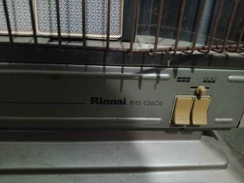 Rinnai RHS-1260s 6-Ceramic Plate Gas Room Heater 0