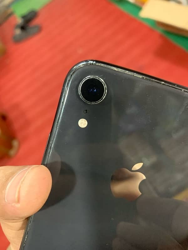 i phone xr non pta black colour 64 gb face id ture tone oky battry 83 7