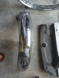 Honda 125 front & back margute & chain cover for sale