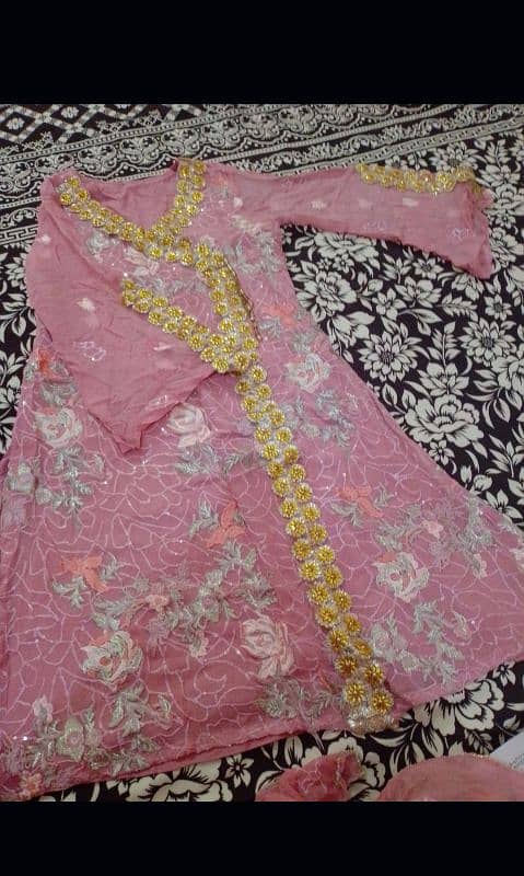 3pc suit trouser dupatta and shirt 0