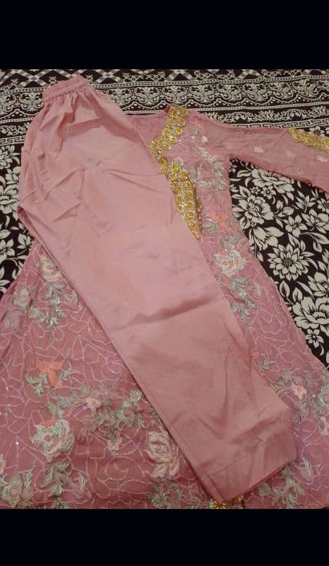 3pc suit trouser dupatta and shirt 1