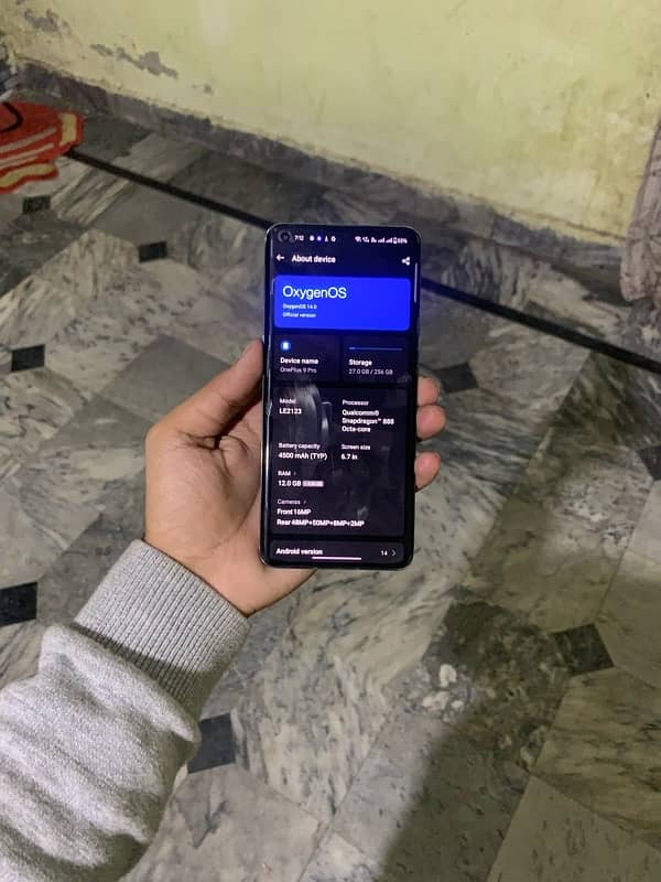 One Plus 9 Pro 12/256 GB Dual Sim Galobal 6