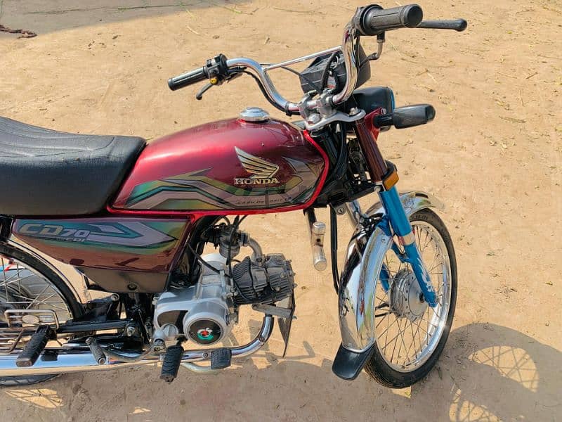 Honda 70 fresh ha 13000 hzr chli ha bs nmbr ni lga hwa    03006508528 2