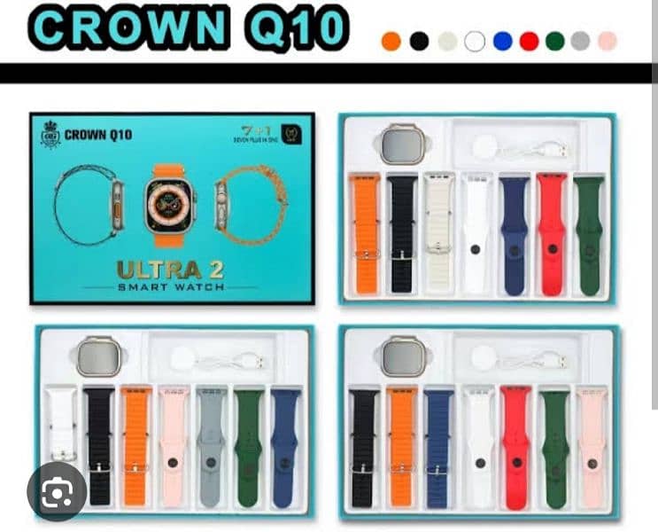 CROWN Q10 Ultra 2 Smartwatch 0