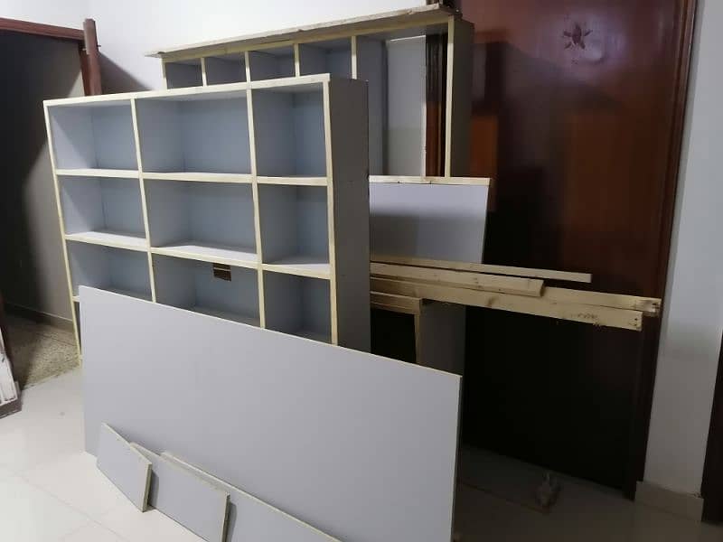 Wood shelves 1