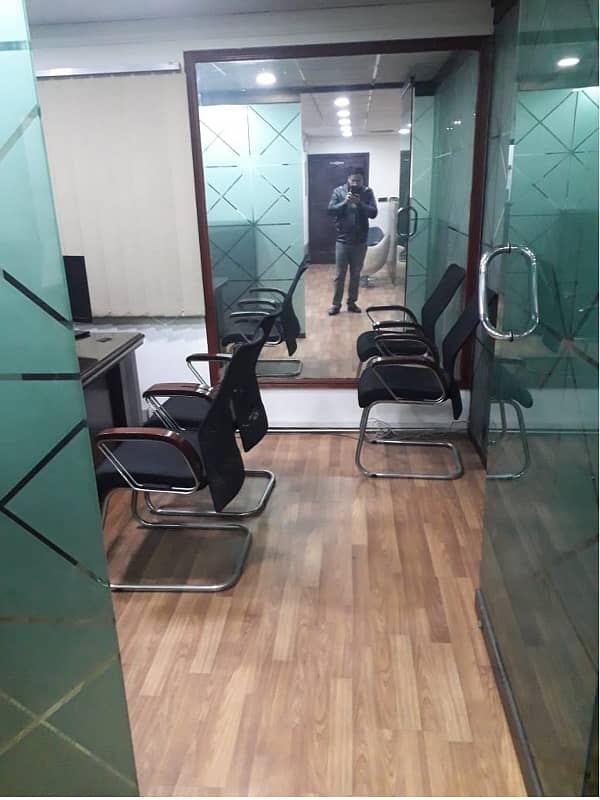 Fully Furnished Area 850 Square Feet Office Available For Rent Real Pictures In Main Boulevard Road Gulberg 3 Lahore 2