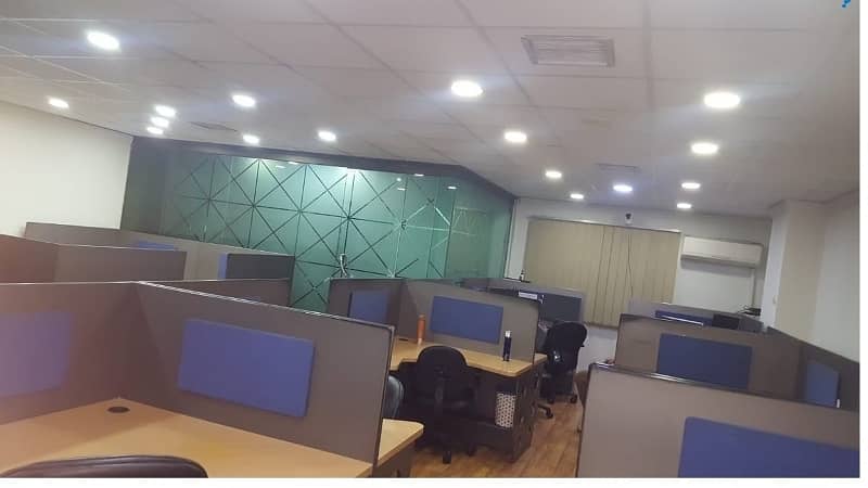 Fully Furnished Area 850 Square Feet Office Available For Rent Real Pictures In Main Boulevard Road Gulberg 3 Lahore 4