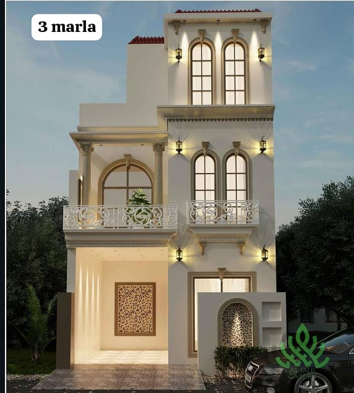 3 Marla Luxury House On Installments in Ali Housing Multan Road Near Mohlanwal Lahore Opposite Defence Road 0