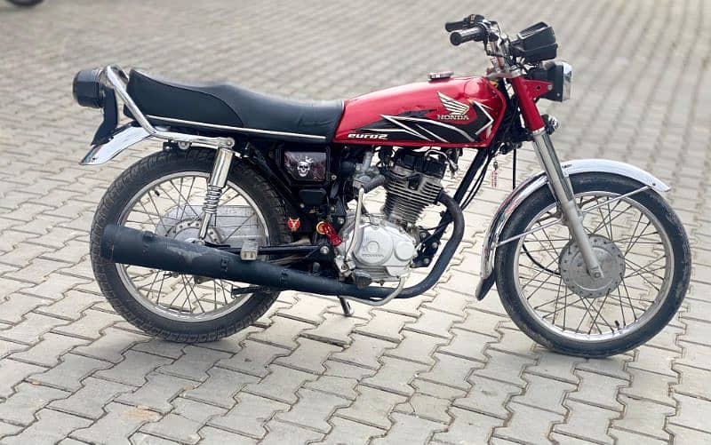 Honda CG 125 , 2021 model in mint condition 2