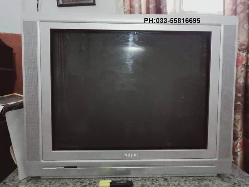 Big Philips TV used for sale 0