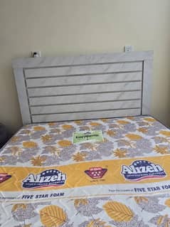 Double bed with mattress