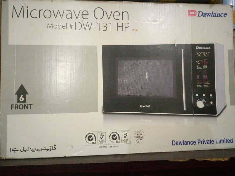 Dawlance microwave oven 1