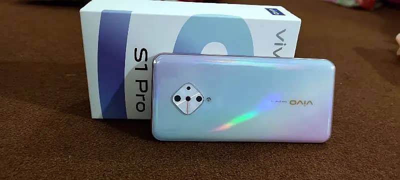 vivo S1 pro 10/10 condition All box 0