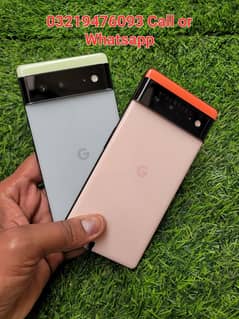 Google Pixel 6A 6/128GB dual Sim PTA . pixel 6, pixel 5, 4XL  All