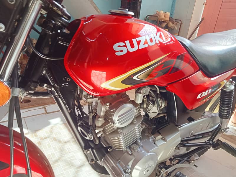 Suzuki gd110se model 2022 Karachi number 0