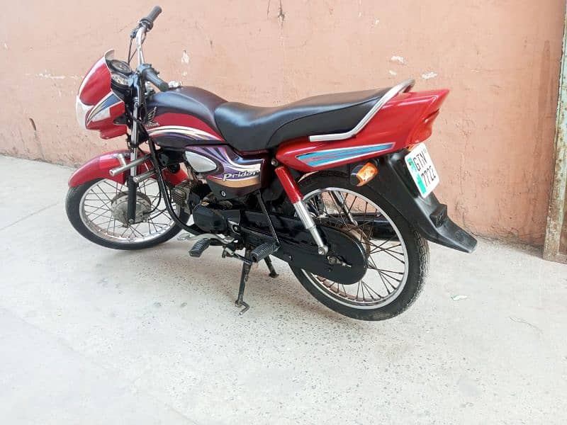 Honda Prider 100 Model 2013 Gujranwala Number 8