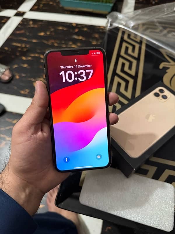 Iphone 11 pro max PTA Proved 256gb 4