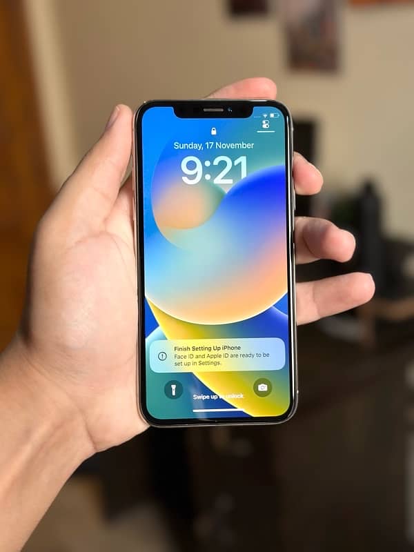 Iphone X 256gb PTA Approved in 10/10 original condition 1